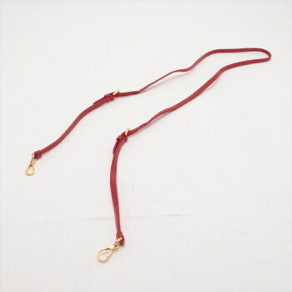 Prada Tessuto nylon ribbon Crossbody Bag red hand tote M - Picture 5 of 12